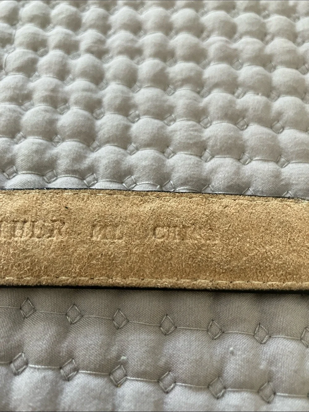 Chico's Black Leather Belt with Decorative Silver Buckle